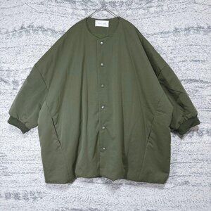 Antiqua No-Collar Blouson Padded Lightweight Military Style